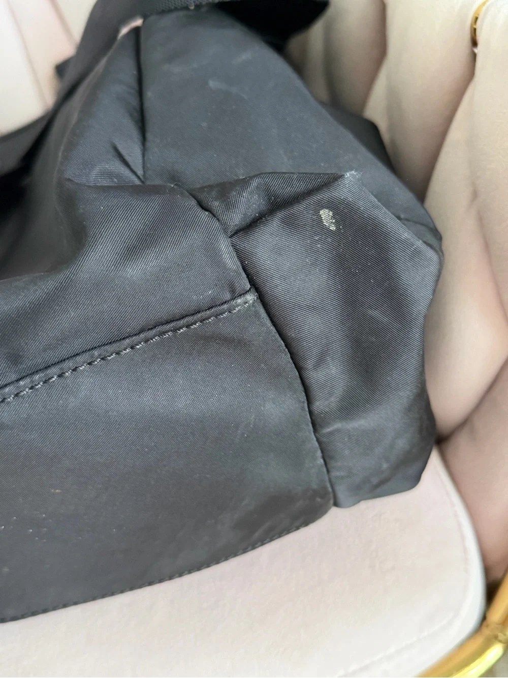 Tory Burch Black Nylon Baby Bag Tote 🖤